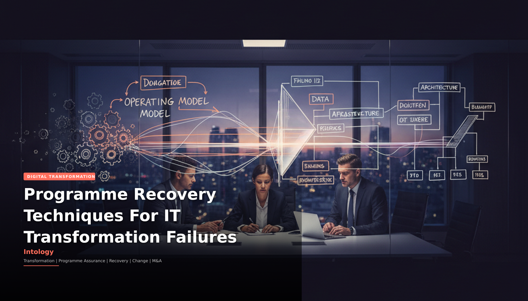 Programme Recovery Techniques For IT Transformation Failures-Intology, independent UK consultancy